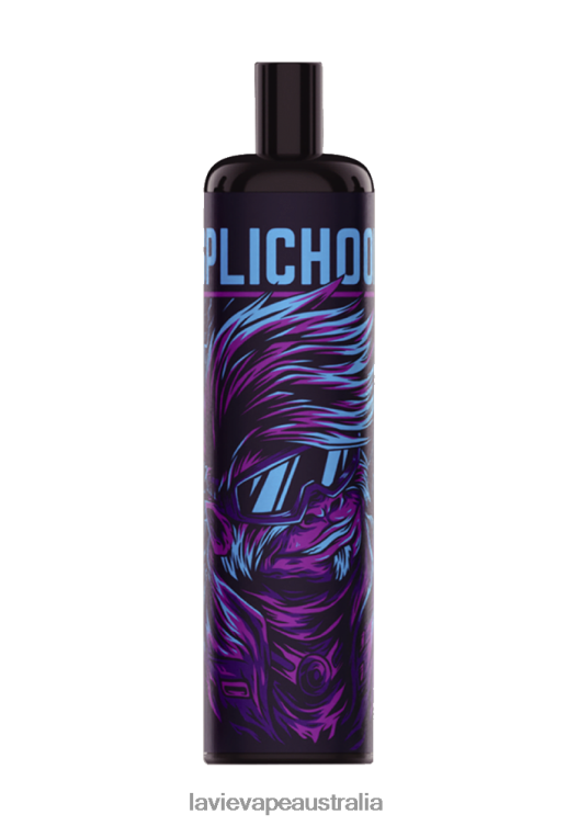 Lavie Vapes Review - LAVIE COLOUR BAR 5000 Puffs - Energy Grape Ice D82X4339