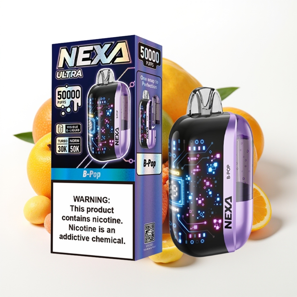 NEXA Ultra 50000 Puffs 20ml Dual Mesh Disposable Vape B-Pop