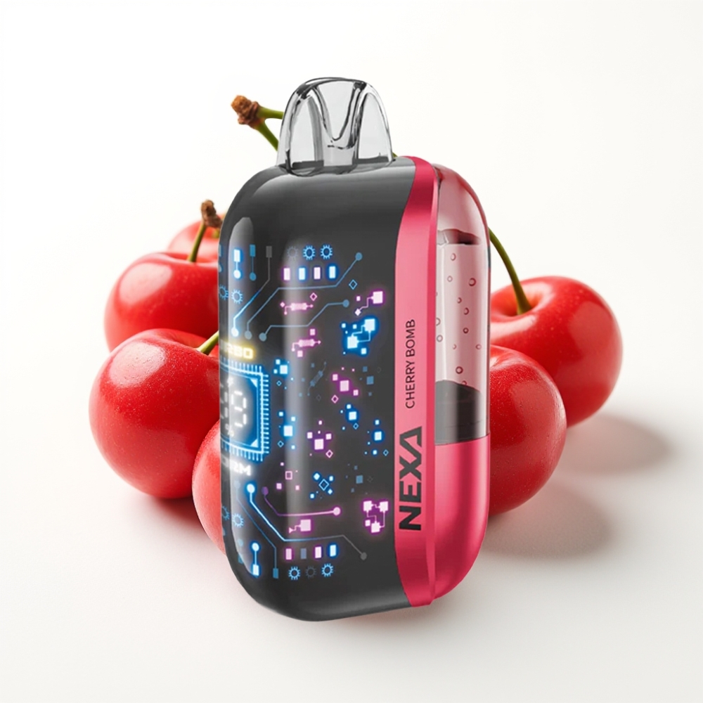 NEXA Ultra 50000 Puffs 20ml Dual Mesh Disposable Vape Cherry Bomp