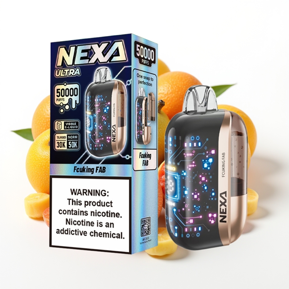 NEXA Ultra 50K Disposable Vape 20mL 5 Fcuking Fab