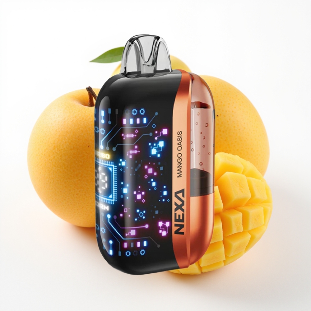 NEXA Ultra 50K Disposable Vape 20ml 5 Nicotine Mango Oasis
