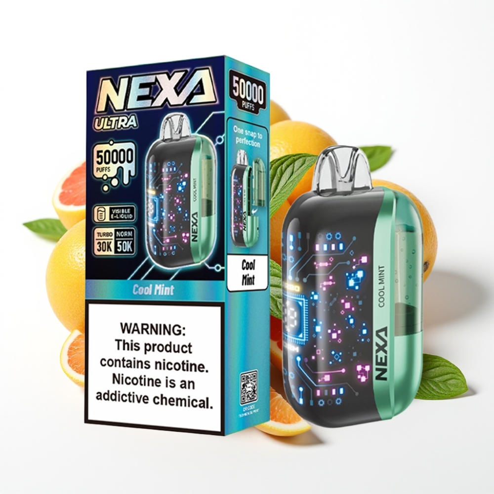 NEXA Ultra 50K Disposable Vape 20ml Prefilled Cool Mint