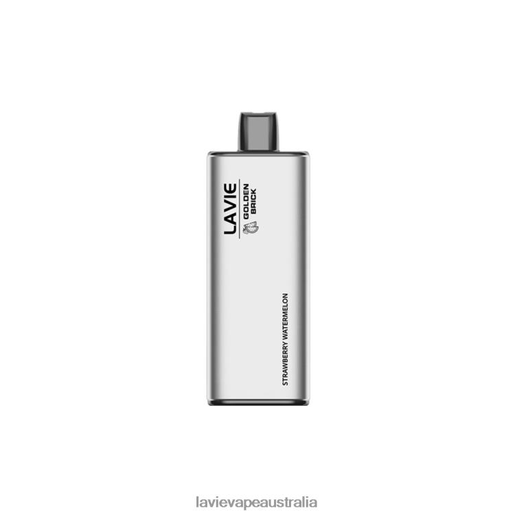 Lavie Vapes Review - LAVIE GOLDEN BRICK 10000 Puffs Strawberry Watermelon D82X466